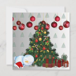 merry chrismas holiday card