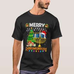 Merry Chrismukkah 2023 Happy Hanukkah Christmas Sa T-Shirt