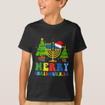 Merry Chrismukkah 2024 Happy Hanukkah Christmas Sa T-Shirt<br><div class="desc">Merry Chrismukkah 2024 Happy Hanukkah Christmas Santa Hat</div>