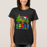 Merry Chrismukkah 2024 Happy Hanukkah Christmas Sa T-Shirt<br><div class="desc">Merry Chrismukkah 2024 Happy Hanukkah Christmas Santa Hat</div>