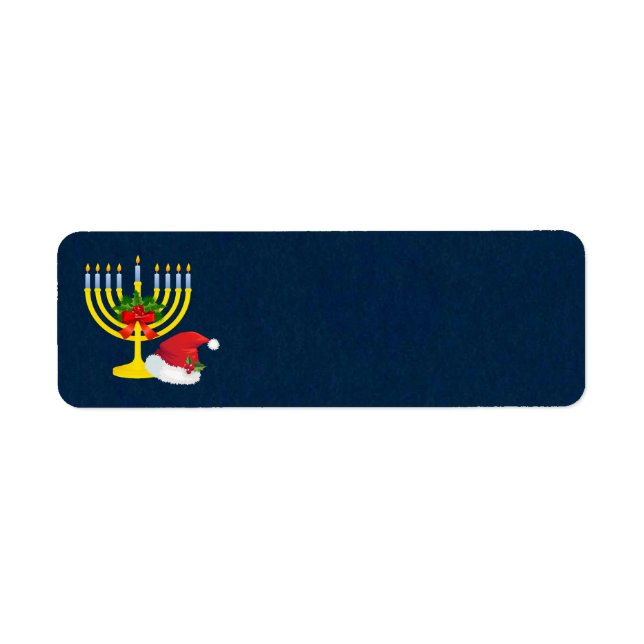 Merry Chrismukkah Address Labels (Front)