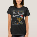 Merry Chrismukkah Christmas Hanukkah T-Shirt<br><div class="desc">Merry Chrismukkah Christmas Hanukkah</div>