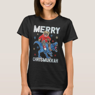 Merry Chrismukkah Hanukkah Menorah Nine Candles  1 T-Shirt