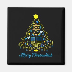 Merry Chrismukkah Happy Chrismukkah Happy Christma Magnet