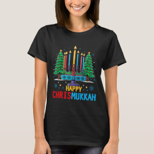 Merry Chrismukkah Happy Christmas Hanukkah 3  T-Shirt
