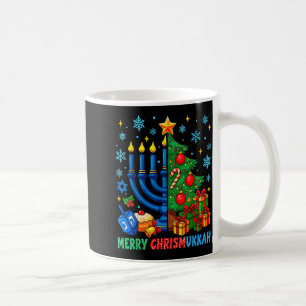 Merry Chrismukkah Happy Christmas Hanukkah Pajama  Coffee Mug