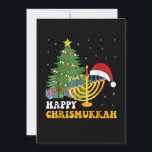 Merry Chrismukkah Happy Hanukkah 2022 Christmas Ug Holiday Card<br><div class="desc">This is a great gift for your family,  friends during Hanukkah holiday. They will be happy to receive this gift from you during Hanukkah holiday.</div>