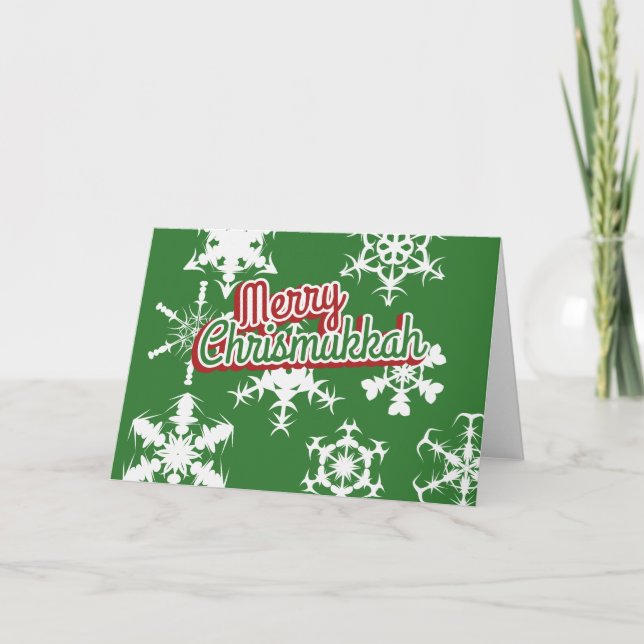 Merry Chrismukkah Holiday Card (Front)