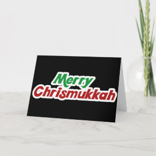 Merry Chrismukkah Holiday Card