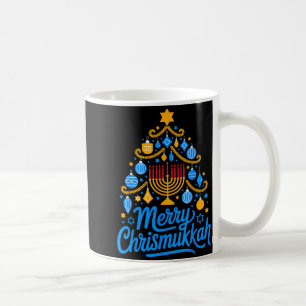 Merry Chrismukkah Holiday Hanukkah Family Matching Coffee Mug