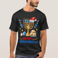 Merry Chrismukkah Holiday Hanukkah Pajama Family M