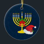 Merry Chrismukkah Ornament<br><div class="desc">merry chrismukkah ornament</div>