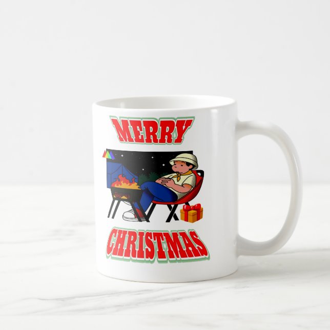 MERRY CHRISTAMAS COFFEE MUG (Right)