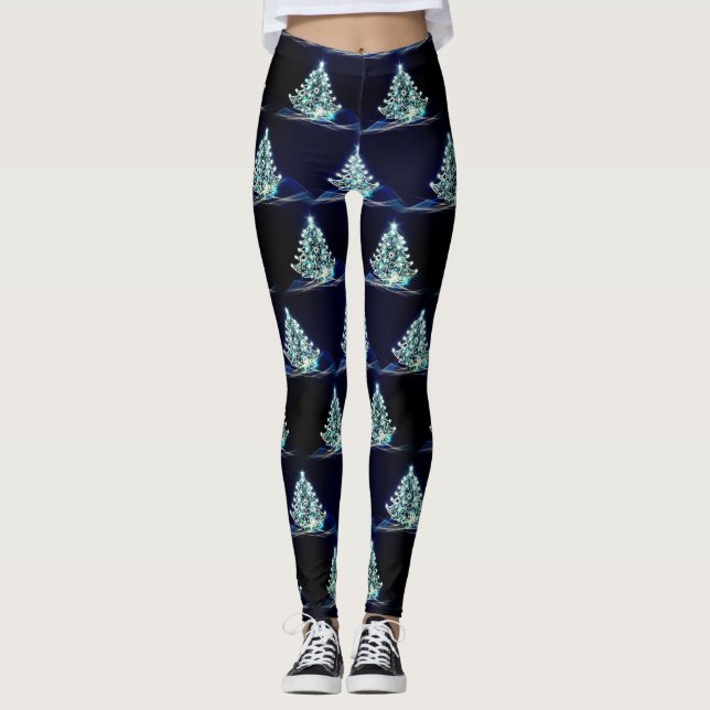Merry Christmas 100 Leggings (Front)