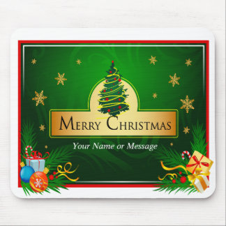 Merry Christmas 12 Mousepad