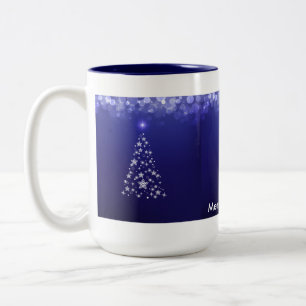 Merry Christmas 15 oz Two-Tone Mug
