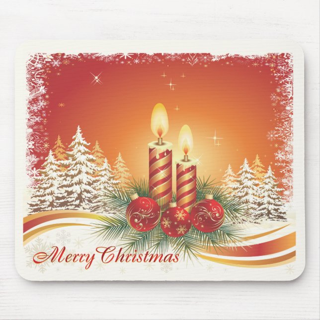 Merry Christmas 16B Mousepad (Front)