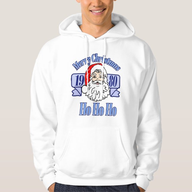 Merry Christmas 1980 Hoodie (Front)