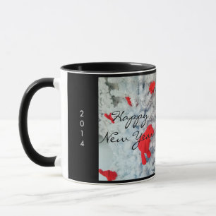 Merry Christmas 2014 Happy New Year 2015 mug