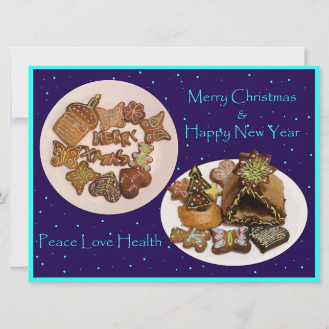 Merry Christmas 2020 Flat Greeting Card (Front)