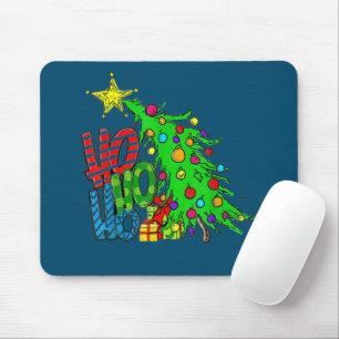Merry Christmas 2022 T-Shirt, HoHoHo Christmas Mouse Pad