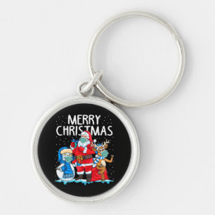 Merry Christmas 2023 Key Ring