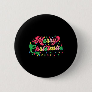 Merry Christmas 2024 Family Matching Christmas Lig 6 Cm Round Badge