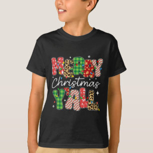 Merry Christmas 2024 Family Matching Christmas Lig T-Shirt