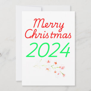 Merry Christmas 2024 Invitation