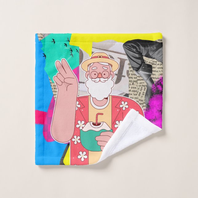 Merry Christmas 2024 Wash Cloth (Wash Cloth)
