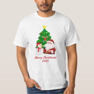 Merry Christmas 2025 T shirt design: