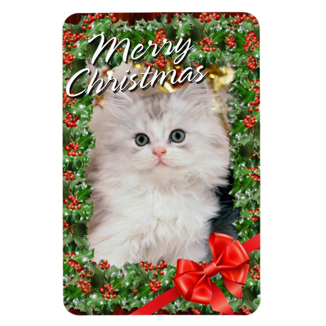 Merry Christmas 2 Premium Magnet (Vertical)