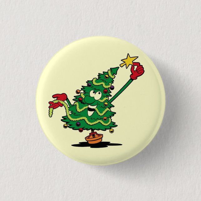 Merry Christmas - 3 Cm Round Badge (Front)