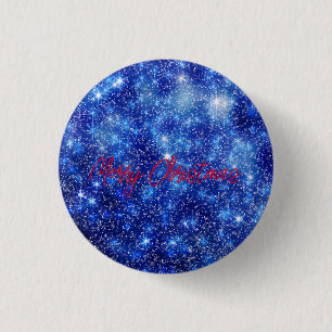 Merry Christmas  3 Cm Round Badge