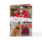 Merry Christmas 3 Photo Collage Folded