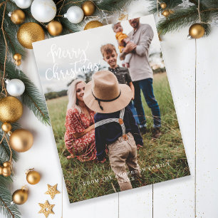 Merry Christmas, 3 photos,  holidays Holiday Postcard