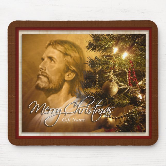 Merry Christmas 3A Mousepad (Front)