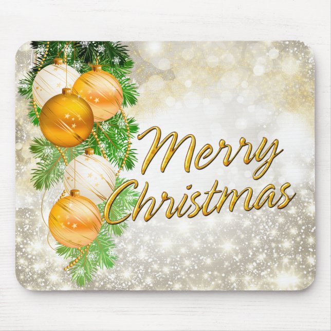 Merry Christmas 50 Mousepad Options (Front)