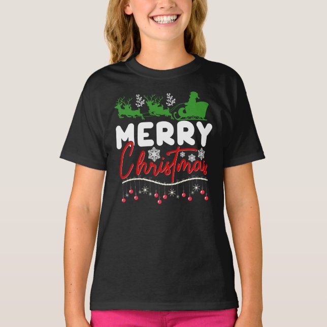 Merry Christmas-60842 T-Shirt (Front)