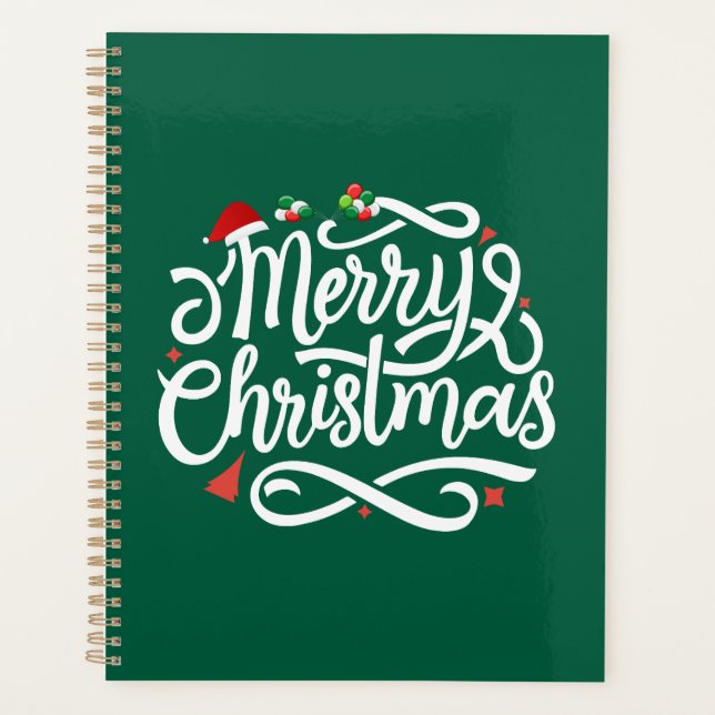 Merry Christmas-61039 Planner (Front)