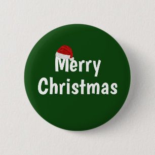 Merry Christmas 6 Cm Round Badge