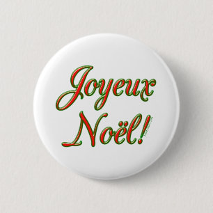 Merry Christmas 6 Cm Round Badge