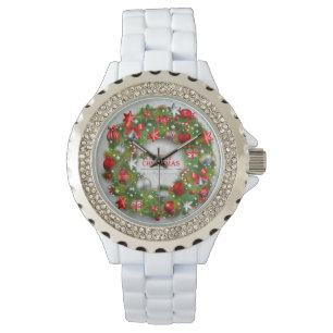 Merry Christmas 74C Watch & Numeral Options