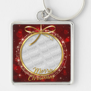 Merry Christmas 76 Options Key Ring