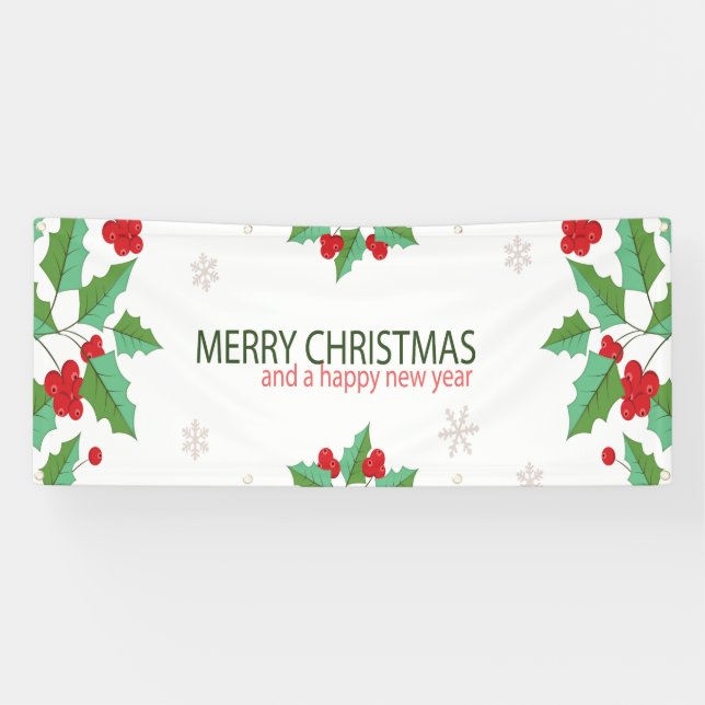 Merry Christmas 7 Banner (Horizontal)