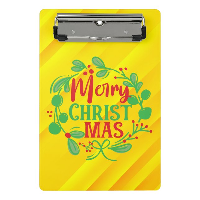Merry Christmas-82191 Mini Clipboard (Front)