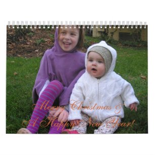 Merry Christmas & A Happy New Year! Calendar