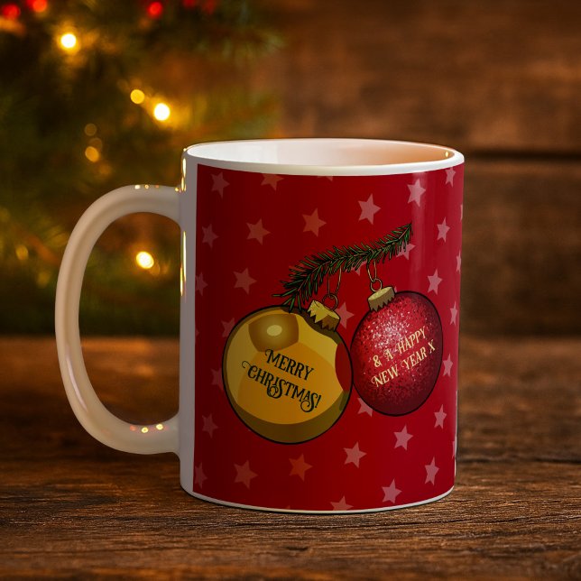 Merry Christmas & A Happy New Year Decorations Coffee Mug (Creator Uploaded)