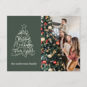 Merry Christmas & a Happy New Year Photo Card