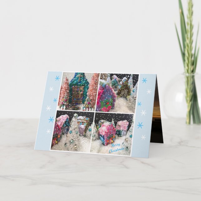 Merry Christmas A New Dawn Holiday Card (Front)